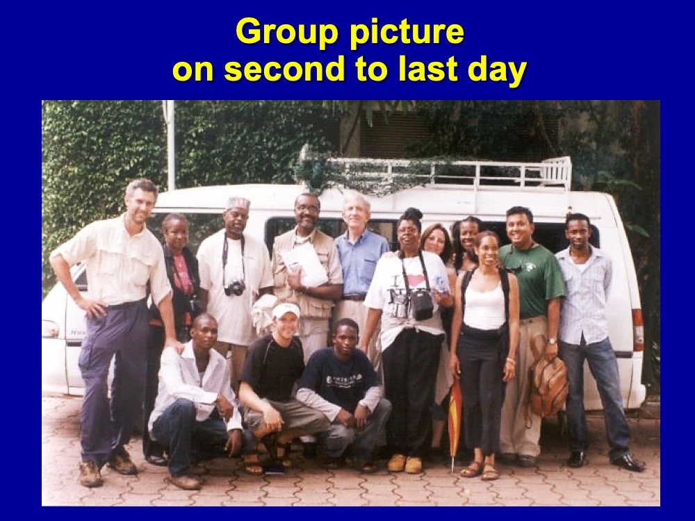 A group picture on the second to last day