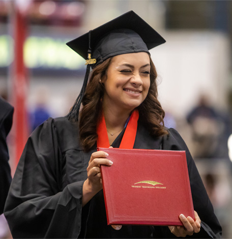 graduate winking