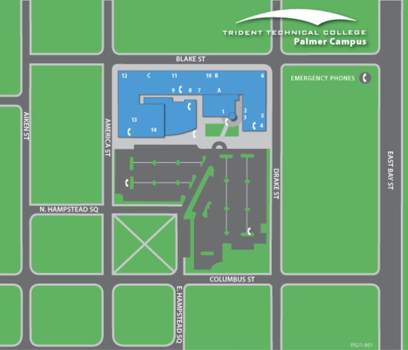 Plamer campus map