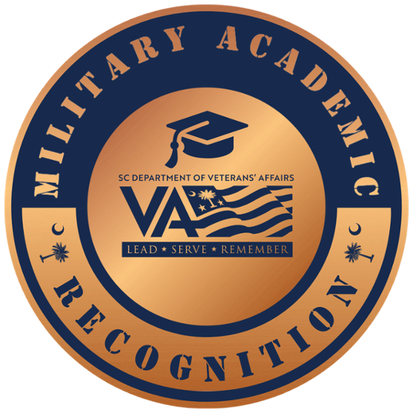 2026 Bronze Service Award from the South Carolina Department of Veterans Affairs 2026 Bronze Service Award from the South Carolina Department of Veterans Affairs