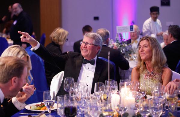 Attendees bidding at A Night in the Valley