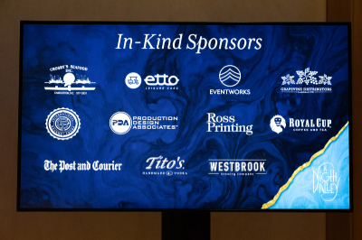 A Night in the Valley Donors Lobby Sign