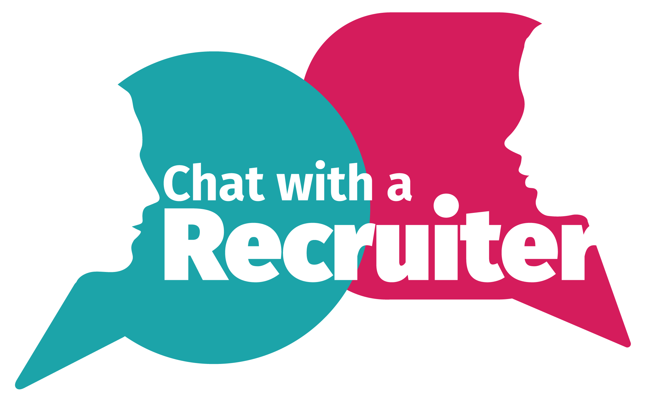Chat with a recruiter logo