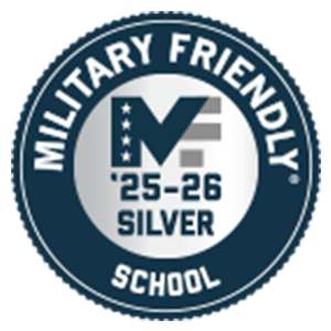 Military Friendly School badge Military Friendly School badge