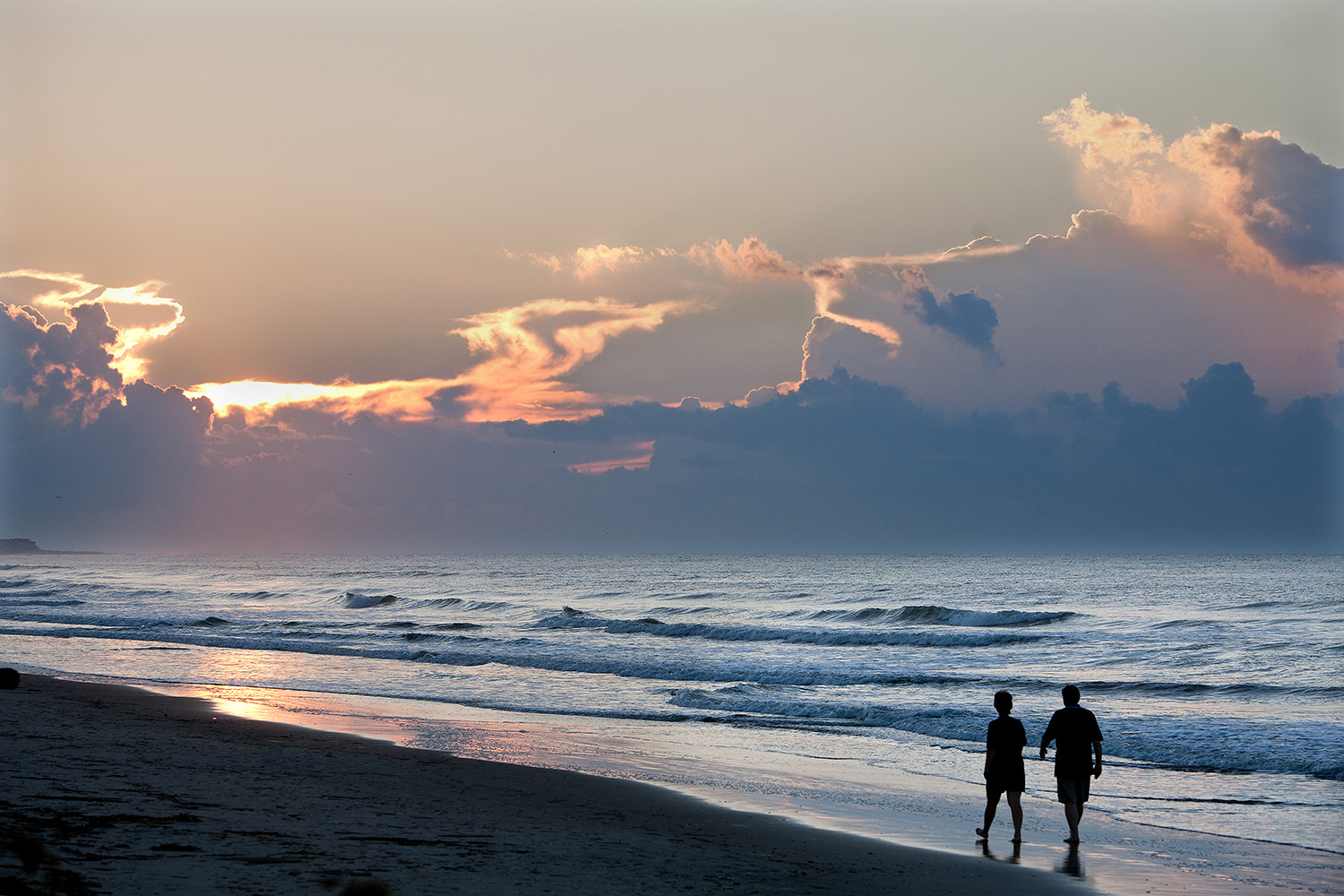 Walking on the Beach