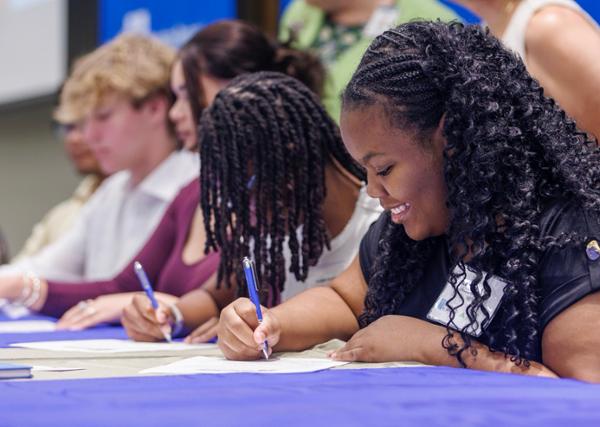 CRYA Youth Appretices signing with employers