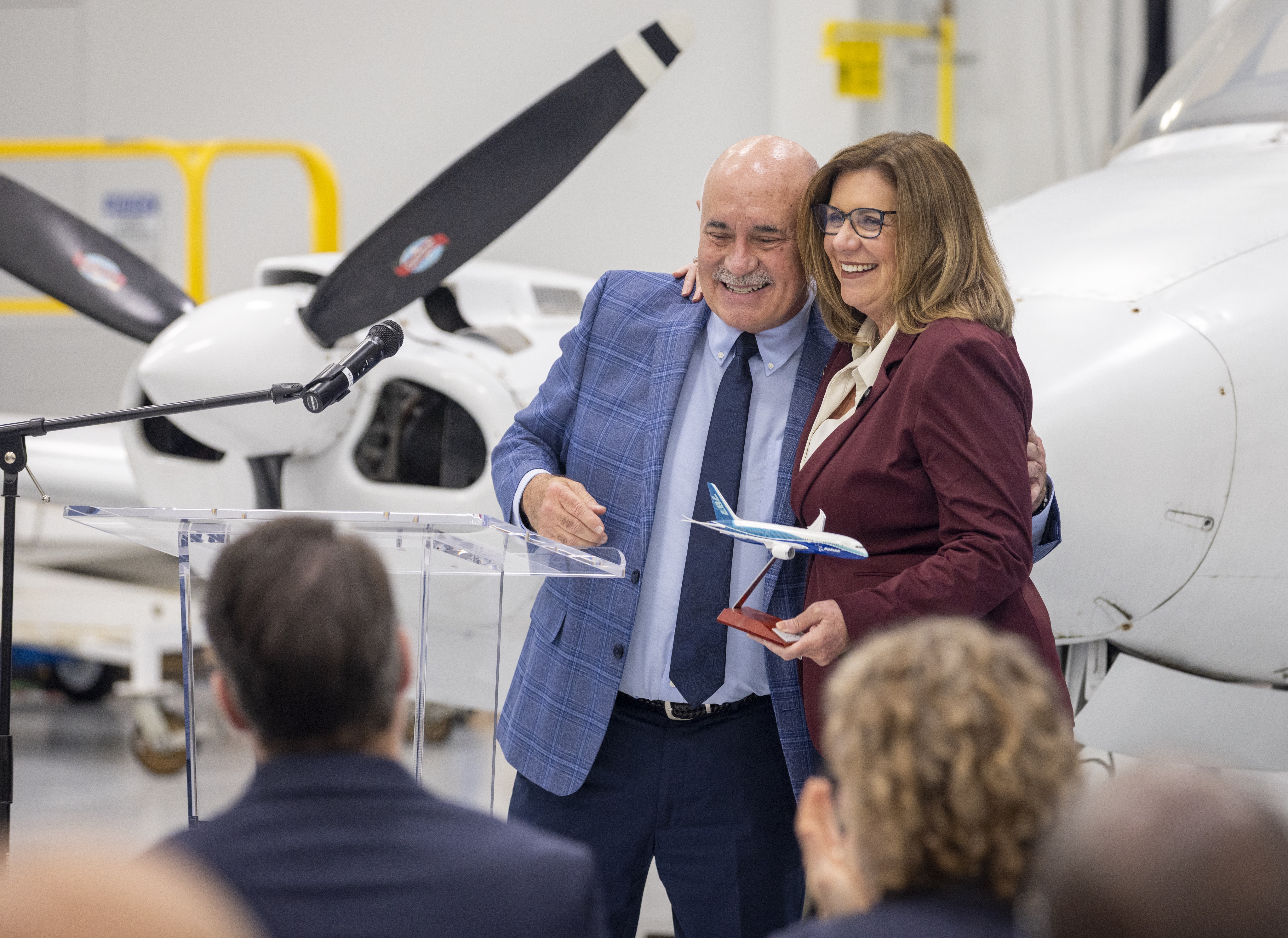 Dr. Tim Hardee, President, South Carolina Technical College System and Dr. Vicky Wood, President, Trident Technical College