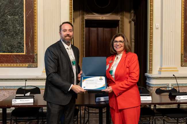 Dr. Vicky Wood attends Apprenticeship Ambassador Recognition